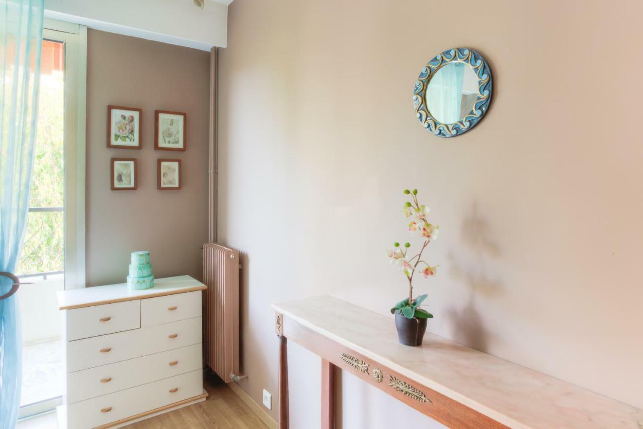 Confortable 3 Pieces Avec Superbe Vue Mer Apartman Nizza Kültér fotó