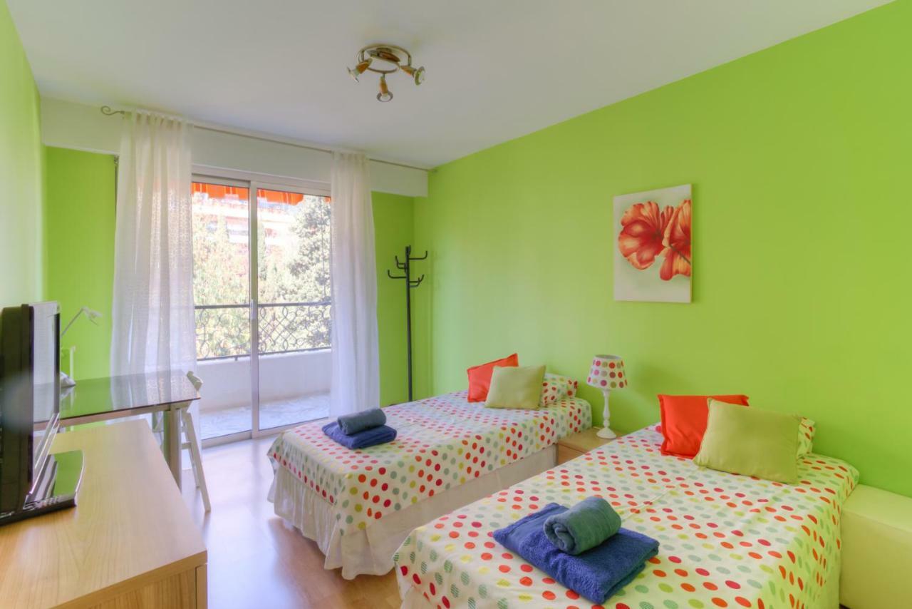 Confortable 3 Pieces Avec Superbe Vue Mer Apartman Nizza Kültér fotó