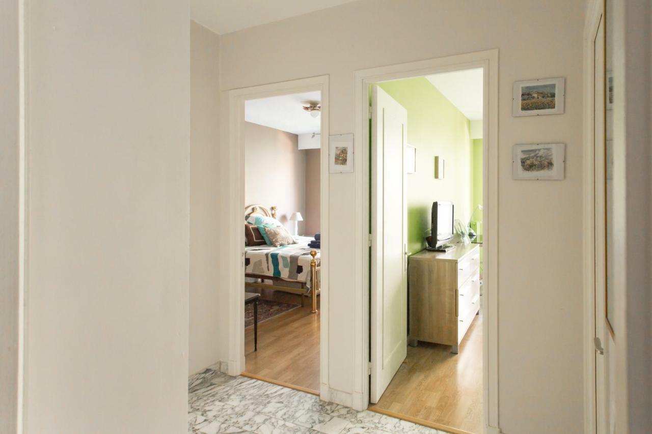 Confortable 3 Pieces Avec Superbe Vue Mer Apartman Nizza Kültér fotó